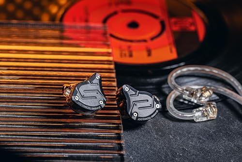 Ultimate KZ ZS10 PRO Gaming Earbuds – Premium 4 BA + 1 DD In-Ear Monitors with Detachable Cable for Unmatched Sound Quality – Wired Headphones with Built-in Microphone for Gamers and Music Enthusiasts – Ergonomically Designed for Maximum Comfort and Versatile Device Compatibility