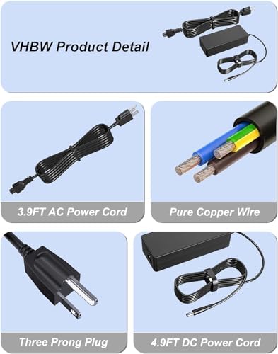 High-Performance 90 W Power Supply for Microsoft Surface Pro 4, 5 & 6 – Essential AC Adapter with Superior Charging Efficiency for Seamless Docking at Surface Dock Station 1661 & 1749 – Reliable Replacement Featuring Advanced Safety Measures for Enhanced Device Functionality and Productivity