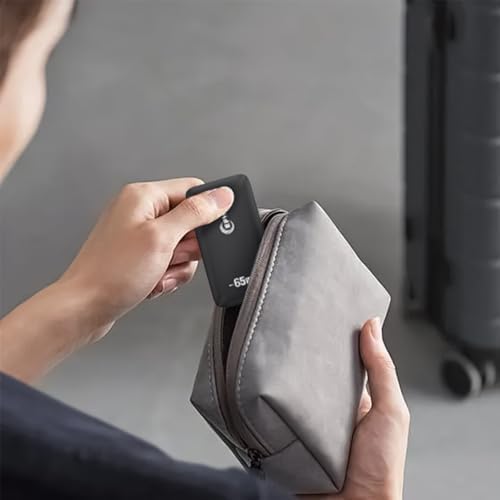 65 W Dual-Port USB C Wall Charger with Foldable Plug & 2.28 ft Cable – Ultimate Fast Charging Solution for i Phone 16/15 Pro Max & Samsung Galaxy – Portable Power Anywhere, Anytime