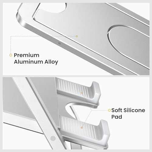 Discover the Itramax Foldable Tablet Holder: Your Ultimate Adjustable Aluminum Stand for Enhanced Productivity and Comfort. This portable accessory is engineered for seamless compatibility with a variety of devices including i Pad 9, 8, 7, Air 2, Mini, Samsung Tab, Steam Deck, Switch, Kindle Fire Scribe, and ROG Ally. Enjoy optimal viewing angles and heights, allowing you to work, watch movies, or game without discomfort. Crafted from durable aluminum, this foldable design ensures stability and longevity, making it perfect for home or travel. The anti-slip pads guarantee a secure grip while protecting your devices from scratches. Elevate your workspace with the sleek, functional Itramax Foldable Tablet Holder, transforming any environment into an organized and efficient setup. Whether for professional use or leisure, enhance your tablet experience today with this must-have desk accessory that marries style and practicality.