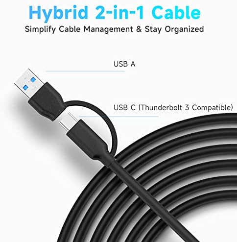 Transform Your Workspace with the Rosonway 8-Port USB 3.2 Hub – Lightning-Fast 10 Gbps Data Transfers, Dual SD/TF Card Readers, 3.3 ft Extension Cable & Robust 12 V/2 A Power Supply – Sleek Aluminum Design for Ultimate Convenience and Efficiency