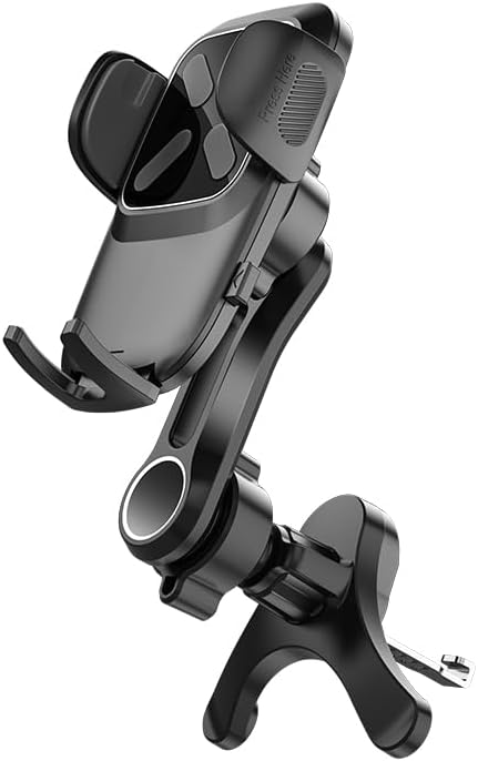 Revolutionary 360° Rotatable & Retractable Car Phone Holder – Adjustable Multifunctional Rearview Mirror Mount for All Mobile Devices with Secure Four-Clamp Design for Enhanced Safety and Convenience