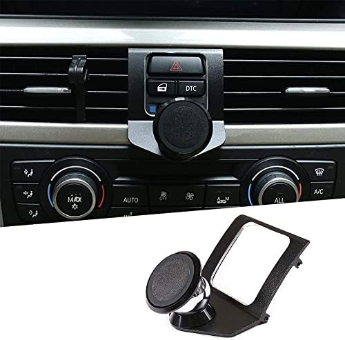 LLKUANG BMW 3 Series E90 E91 E92 E93 360-Degree Rotating Phone Holder – Premium Aluminium Alloy Car Mount for Enhanced Navigation and Hands-Free Safety (2005-2012)