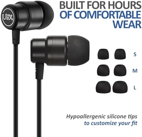 Uli X Rider Magnetic USB-C Earbuds – Premium Audio Experience for i Phone 15 Pro Max & Samsung Galaxy S23 Ultra – Noise-Isolating Design with 5-Year Warranty – Ergonomic Comfort for Music, Gaming, and Podcasts – Fast Charging & Data Transfer Capability