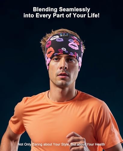 Ultimate Bluetooth 5.4 Sleep Headband Headphones – Designed for Side Sleepers, Unmatched Comfort for Active Lifestyles, Superior Sound Quality, Ergonomic Fit for Enhanced Relaxation, Ideal Tech Gift for Music and Podcast Enthusiasts