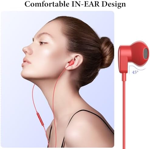 APETOO USB C Wired Earbuds – Exceptional Hi-Fi Stereo Noise Cancelling Earphones for i Phone 16 & Samsung Galaxy S25 – Lightweight Ergonomic Design with In-Line Microphone & Quick Volume Control – Ideal for Music, Gaming, and Effortless Hands-Free Calls – Premium Sound for All USB-C Devices – Experience Comfort and Durability