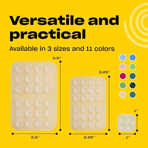 Effortless Hands-Free Silicone Suction Phone Mount – Ideal for Capturing Selfies & Videos on the Go, Compatible with i Phone & Android – Stylish Baby Blue Jay Design for Secure Grip and Portability – The Ultimate Accessory for Content Creators and Live Streamers