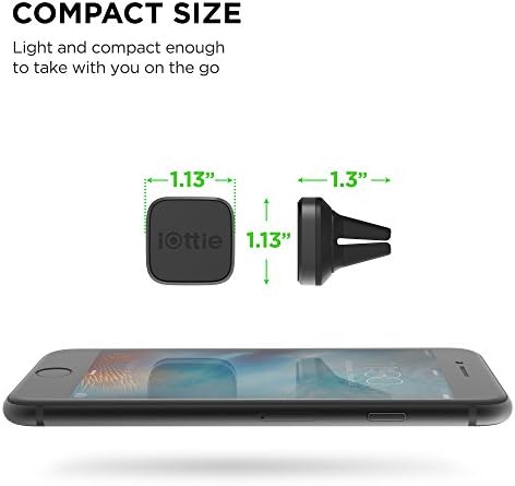 i Ottie i Tap 3 Magnetic Dashboard Smartphone Holder – Universal Car Mount for i Phone & Android with Mag Safe Support, Effortless One-Hand Operation, Quick Adhesive Setup for Secure and Safe Driving