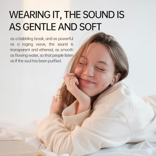 Ultimate Comfort Bluetooth Sleep Earbuds for Side Sleepers – Advanced Noise-Cancellation Headphones with Extended Playback, Built-In Mic, and Convenient Charging Case for Uninterrupted Restful Sleep
