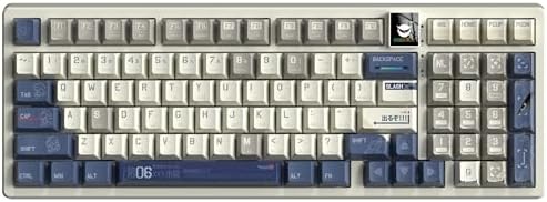 XXV K98 Wireless Gaming Keyboard – Retro Cherry Profile Custom Keycaps, RGB Backlit with Gasket-Structure Design, Hot-Swap Mechanical Comfort for Ultimate Win/Mac Compatibility & Enhanced Gaming Performance
