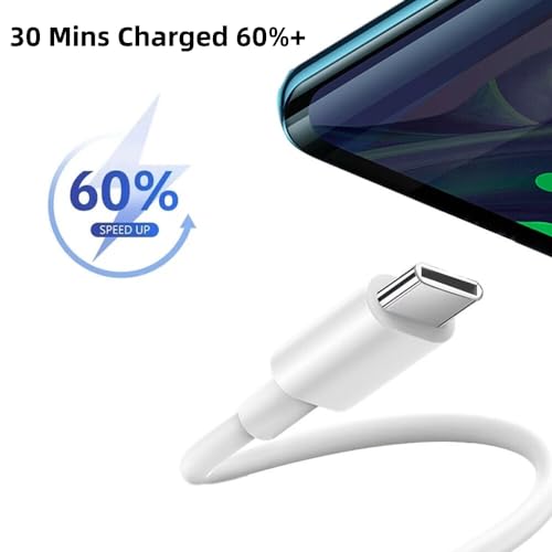 USB C Cable 20ft,C to C Cable Fast Charging 2 Pack,60W Extra Long Type C Cord Compatible with iPhone 16/15 Pro/15 Plus/16 Pro Max, iPad mini 6/ Pro 2021, Mac-Book Pro 2020, Samsung Galaxy S24,Switch – Enhanced Compatibility and Speed