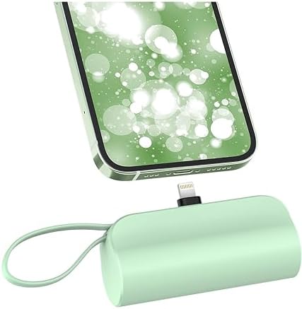 Ultra-Compact 5000 m Ah Power Bank for i Phone & Android – Fast Charging Mini Battery Pack with PD Technology, Sleek Pink Design for Travel & Everyday Use – Perfect Compatibility with i Phone 14/13/12/11/XR/XS/8/7