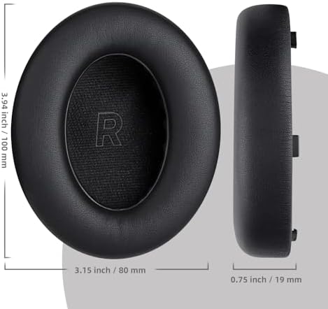 Ultimate Comfort Earpads for Bose Quiet Comfort Ultra Wireless Headphones – Premium Protein Leather & High-Density Memory Foam for Superior Noise Isolation and Enhanced Audio Experience