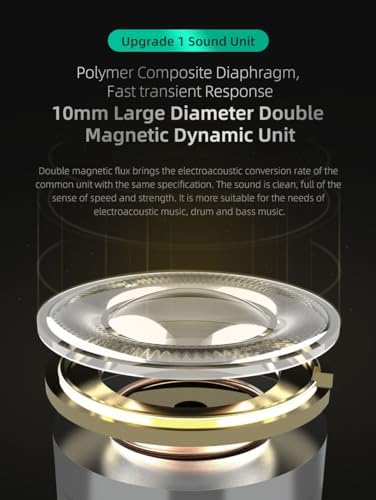 Kinboofi KZ ZSTX High-Fidelity In-Ear Monitor Headphones with Hybrid Driver Technology – Premium 1 BA 1 DD Wired Earbuds in Stunning Purple, Detachable Cable for Enhanced Versatility and Comfort, Ideal for Audiophiles and Gamers Seeking Superior Sound Quality