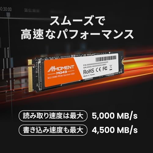 MMOMENT MT34 1 TB PCIe Gen3 NVMe M.2 2280 SSD – Supercharge Your Laptop and Desktop Performance with Blazing Fast 2000 MB/s Read Speeds for Gaming, Video Editing, and Efficient Data Management | Upgrade Your Storage Experience with Enhanced Compatibility and Reliability