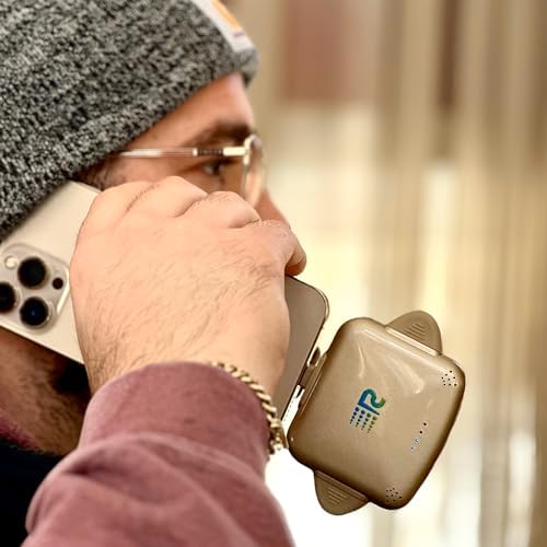 Ultimate Universe 3-in-1 Portable Charger – 3300 m Ah High-Speed Power Bank for i Phone & Android – Fast Charging with 2.4 A Output – Sleek RC33 Gold Design – Simultaneous Charging for 3 Devices – Versatile Compatibility with Lightning, Type C & Micro-USB