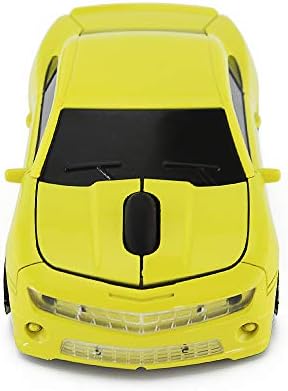 Rev Up Your Productivity with the Ai5 G Wireless Sport Car Shape Mouse – Sleek Optical Mice for Laptop and Desktop, Featuring 2.4 GHz Nano USB Connectivity and Eye-Catching LED Headlight (Red) – Perfect for Gamers and Automotive Enthusiasts!
