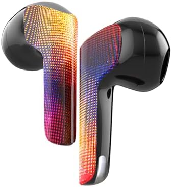 Sabbat M200 Bluetooth 5.3 Wireless Earbuds – Immersive Heavy Bass with Noise Cancellation, High-Fidelity Sound for Audiophiles – Ergonomic Fit, Quick Charge, Long-Lasting Battery, Universal Device Compatibility for All Music Lovers