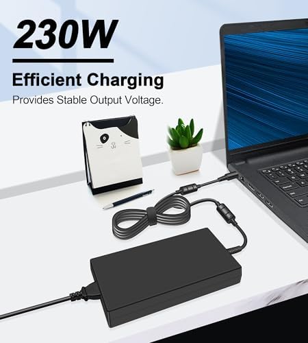 Ultra-Fast 180 W MSI Laptop Charger – Essential Power Adapter for GF, GS, GE & GL Series – Compact Design for On-the-Go Gaming – Enhanced Compatibility & Safety Features for Uninterrupted Performance