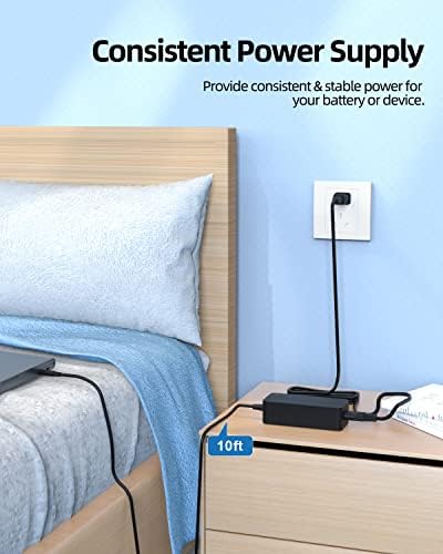 High-Performance Dell Laptop Charger – 65 W & 45 W Compatibility, UL Safety Certified, Compact Design with Switchable Round Connectors for All Models, Enhanced Charging Speed & Reliability, 30-Day Returns & 24-Month Warranty Included