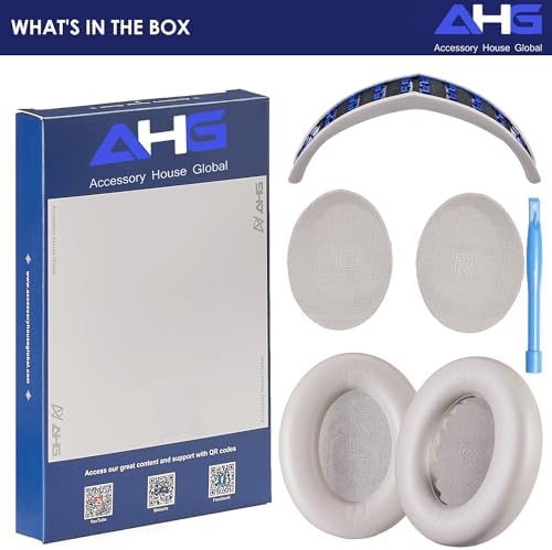 Upgrade Your Bose Quiet Comfort Ultra Wireless Headphones with Premium QC Ultra Replacement Ear Pad and Headband Cushion Kit – Effortless DIY Installation for Ultimate Comfort and Enhanced Sound Quality in Elegant Black Finish