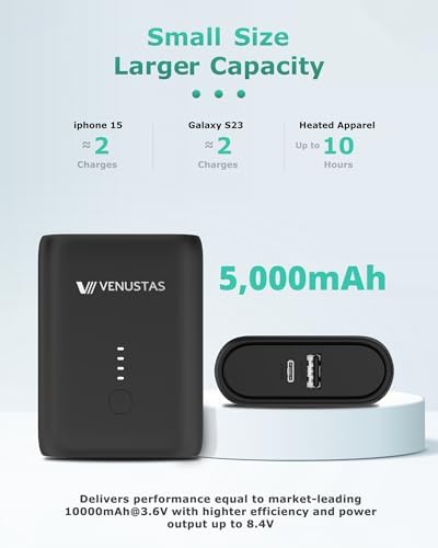 Venustas 15 W UL Certified Fast Charger – Efficient 5 V/3 A Power Adapter for 7.4 V 5000 m Ah Battery – Compact and Portable Design for Rapid Device Charging and Enhanced Compatibility
