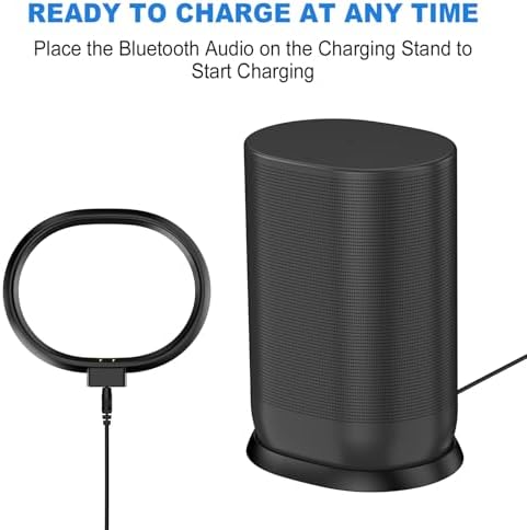 Efficient Charging Dock for Sonos Move Gen 1 & 2 – 45 W Power Adapter Included – Modern Design for Optimal Audio Experience and Quick Power Access