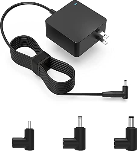 Ultimate 65 W/45 W/33 W Laptop Charger for Asus Vivo Book & Zen Book – Premium Safety Certified Power Adapter with Switchable Round Connectors – Enhanced Compatibility & Fast Charging for Expert Book, S Series, and More – 24-Month Warranty & Hassle-Free Returns