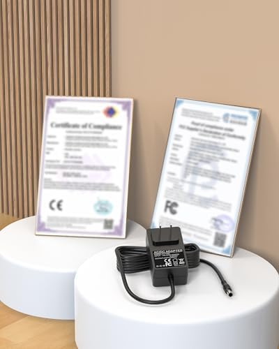 High-Performance 29.7 V Vacuum Charger for Bissell Models 3682, 3734, and Spin Wave – Rapid Charge Power Supply for Efficient Cleaning, Lightweight and Durable Design for Easy Use and Enhanced Compatibility