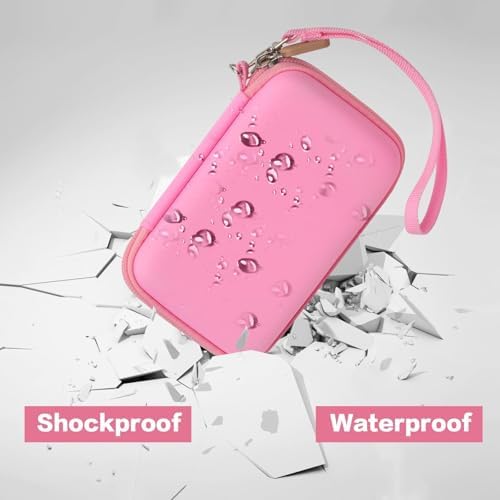 Stylish Pink Case for Anker Mag Go 3-in-1 & Mag Go UFO Charging Station – Premium Organizer for Wireless Chargers, Enhanced Compatibility with Mag Safe Duo, Portable Foldable Design for Travel, Secure Storage Solution for Augnner, Iseyyox, LISEN, RTOPS – Elevate Your Charging Experience with Durable Protection and Effortless Access