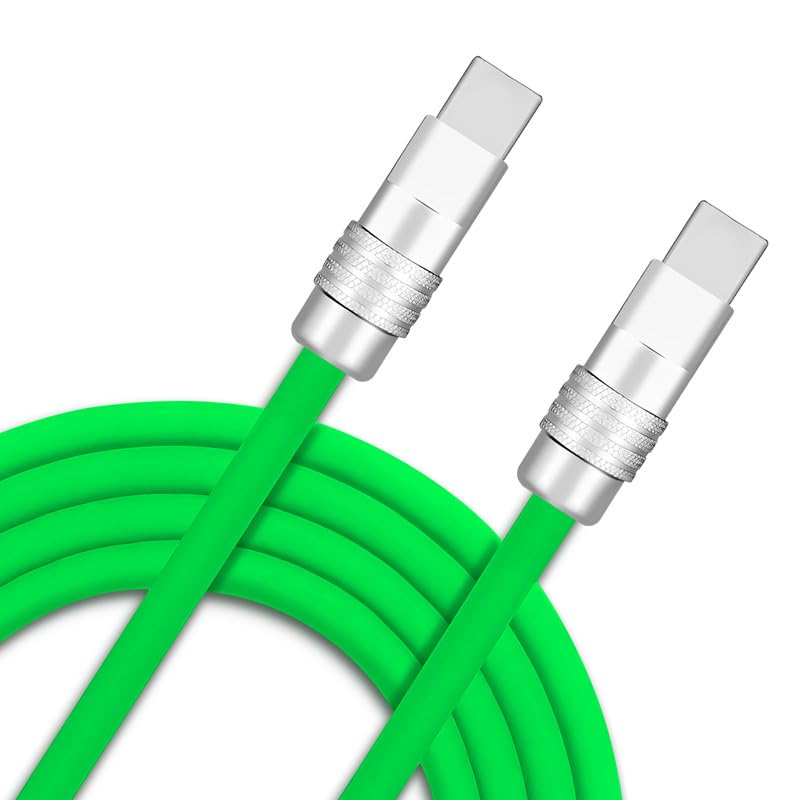 Elevate Your Charging Game with the Chubby 2.0 240 W USB-C Cable – Ultra-Durable Silicone Design for i Phone 15/16 & Samsung Galaxy, 3.3 FT Length for Ultimate Flexibility, Rapid Power Delivery for All Your Devices on the Go