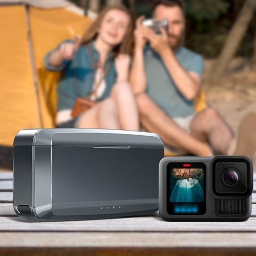 Ultra-Compact 7710 m Ah Power Bank – 20 W Fast Charging Portable Charger for Go Pro Hero 13 & USB-C Devices – Essential Travel Companion with Quick Charge Technology for Adventurers on the Go