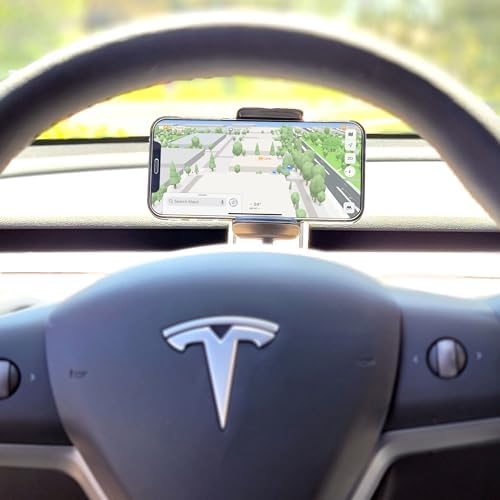 Elevate Your Driving Experience with the Cellet Air Vent Phone Mount for Tesla Model Y & Model 3 – Seamless Installation, 360-Degree Rotation, and Enhanced Compatibility for Hands-Free Navigation and Communication