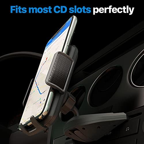 Bestrix Premium CD Slot Car Phone Holder – Universal Hands-Free Mount for i Phone 14/13/12/11 & Galaxy S22/S21/S20 – Secure Grip & Adjustable Viewing Angles for Safe Driving – Effortless Installation & Sleek Design for Modern Vehicles