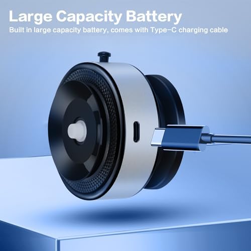 Revolutionize Your Driving Experience with the Electric Vacuum Magnetic Car Phone Mount – 360° Rotating Holder for Optimal Viewing, Universally Compatible with All Phones, Strong Suction for Smooth Surfaces, Effortless Installation & Enhanced Safety in Every Journey – Sleek Black Design for Any Car Interior