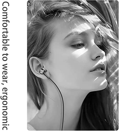Experience Superior Sound with 4-Pack Wired Earbuds Featuring Microphone – Ideal In-Ear Earphones for School and Daily Use – Deep Bass Audio, Noise Isolation, and Universal 3.5 mm Compatibility with i Phone, i Pad, Samsung, and Google Devices in Black, White, Pink, and Green – Lightweight Design for All-Day Comfort and Clear Calls
