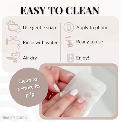 Lavender Fizz Silicone Phone Mount – Versatile Hands-Free Suction Holder for i Phone & Android – Ideal Tik Tok Filming & Video Call Accessory – Secure, Removable Grip for Effortless Mobile Use – Stylish & Functional Design for On-the-Go Convenience