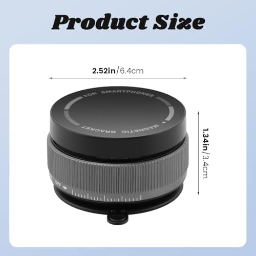 Xiaokeis Premium 360° Rotating Magnetic Car Phone Mount – Versatile Foldable Vacuum Suction Holder for Safe, Hands-Free Navigation – Universal Smartphone Compatibility with Enhanced Grip for Secure Travel and Instant Attachment