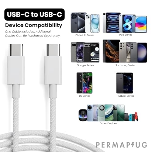 Ultimate Anti-Theft Charger Lock & Cable Protection System – Secure Your Lightning & USB-C Cords with Ease | Baby-Proof, Adult-Proof, Tug-Proof Design | Fast Installation, Durable, and Sleek Safety Device for Home, Office & Public Use | Enhanced Compatibility for Effortless Charging