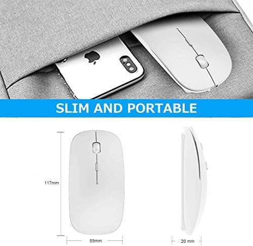 Wireless Ergonomic 2.4 G Laptop Mouse with Vintage Dragonfly Design – Stylish Turquoise & Black-White Wireless Computer Accessory for Enhanced Comfort and Performance
