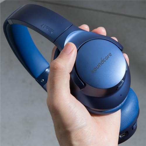 Anker Soundcore Life Q20 Wireless Over-Ear Headphones – Superior Hybrid Active Noise Cancellation, 70-Hour Battery Life, Premium Hi-Res Audio with Enhanced Deep Bass, Luxurious Comfort with Memory Foam Ear Cushions, Perfect for Travel and Office Environments, Quick USB-C Charging for Nonstop Audio Enjoyment