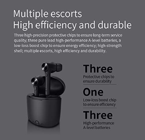 Bluedio Hurricane-HI Black True Wireless Earbuds with Advanced Face Recognition Technology – Bluetooth V5.0 Sports Headphones for Active Lifestyles with Built-in Mic and Charging Case – Superior Sound Quality and Ergonomic Comfort for Running and Daily Use