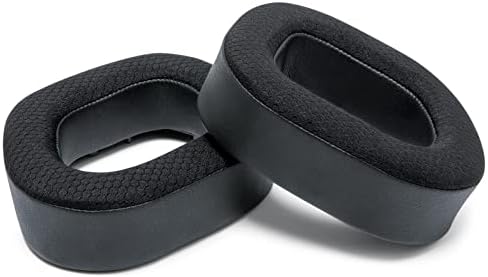 Ultimate Comfort Cooling Gel Earpads for Corsair HS80 Headsets – Wicked Cushions 90’s Black Replacement Ear Cushions for Enhanced Sound Isolation and Long-Lasting Gaming Performance – Perfect for Extended Play and Immersive Audio Experience