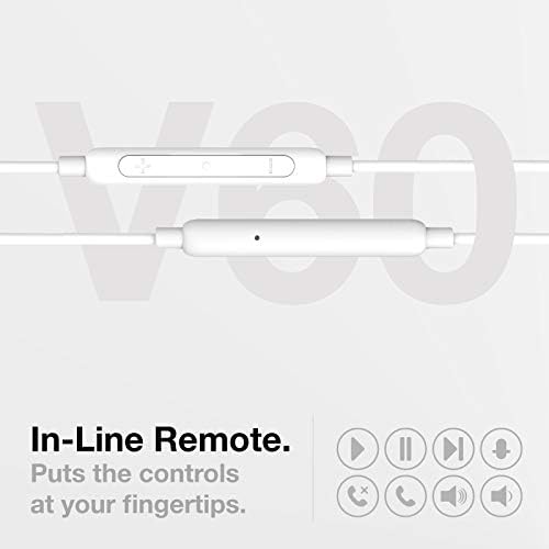 Thore Lightning Earbuds for i Phone – MFi Certified Wired In-Ear Headphones with Mic – High-Fidelity Sound for i Phone 7/8 Plus, X, XR, 11, SE, 12, 13, 14 Pro Max – Ultra-Portable White Design for Music & Calls – Premium Audio Experience