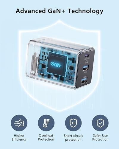 Ultra-Compact 140 W Ga N USB-C Fast Charger – Triple-Port Power Hub for Rapid Charging of Mac Book Pro, i Pad Pro, Galaxy, and i Phone – Foldable Travel Design with 4 ft Cable for Effortless Portability and Efficient Power Solutions