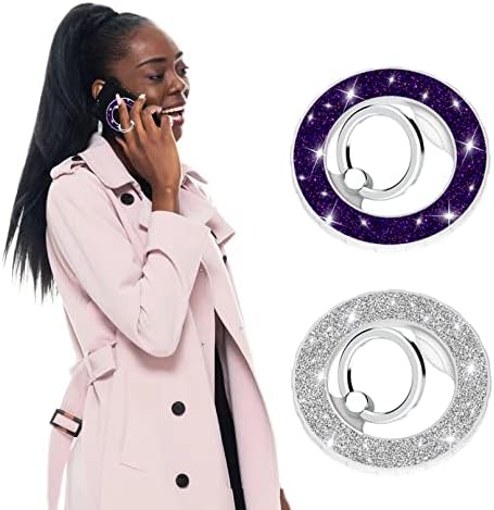 Magnetic Phone Ring Holder Stand – Adjustable Finger Grip with Enhanced Stability and Style for i Phone 12-15 Series – Collapsible Kickstand with Superior 80% Magnetic Strength, Sleek Blue Design for Wireless Charging Compatibility – Ultimate Protection and Versatile Angle Adjustment for Seamless Use