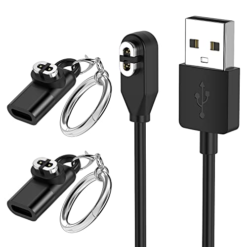 Premium 3.3 ft USB Magnetic Charging Cable for Shokz Bone Conduction Headphones – Enhanced USB-C Adapter Compatible with Openrun, Openrun Pro, Opencomm, Open Run Mini & Aftershokz Aeropex AS800 – Effortless Connectivity, Durable Design for Active Lifestyles, Quick Power Solution for On-the-Go Users