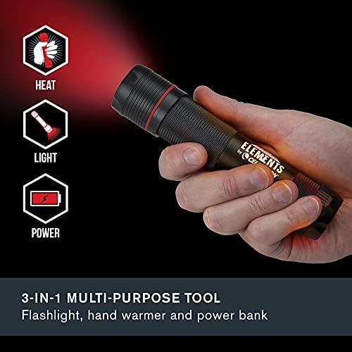 Celestron Power Tank Glow 5000: Ultimate Portable USB Rechargeable Power Bank & Red Astronomy Flashlight with 5000 m Ah Capacity – Essential Accessory for Stargazers and Outdoor Enthusiasts – Includes Secure Silicone Mount Straps for Enhanced Device Compatibility and Night Vision Preservation