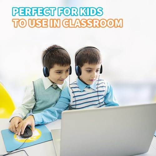 Classroom Essential 30-Pack Multi-Color Headphones: Durable, Comfortable, and Versatile Earphones for Students, Teens, and Adults – Perfect for Learning, Group Activities, and Enhanced Device Compatibility