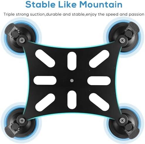 Starlink Mini Mount – Versatile Suction Cup Mounting Kit for Enhanced Mobile Internet Access, Perfect for Sunroofs, Windows, and Roofs – Adjustable Design for Optimal Signal Reception and Effortless Installation – Lightweight and Portable Starlink Accessory for Reliable Connectivity on the Go